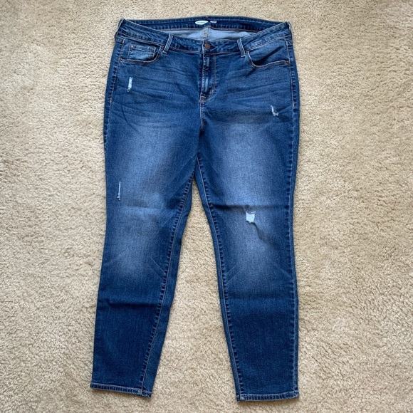 Old Navy Denim - Old Navy Distressed Rockstar Jeggings